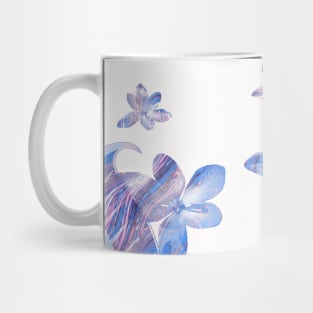 See through flowers. Mug